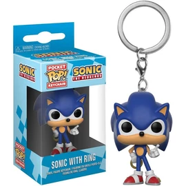 Pocket POP kulcstartó Sonic gyűrűvel
