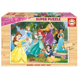 Disney Hercegnők fa puzzle 100 db-os