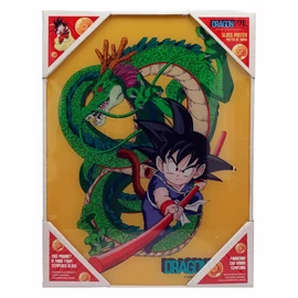 Dragon Ball Goku és Shenron üveg poszter