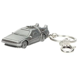 Vissza a jövőbe DeLorean 3D fém kulcstartó