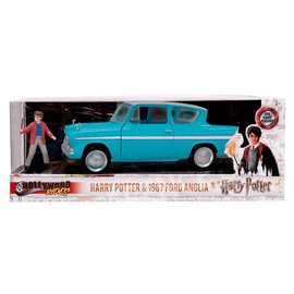Harry Potter Ford Anglia autó + Harry Potter figura készlet