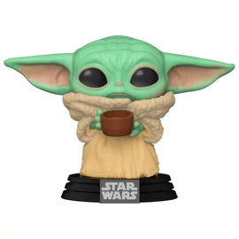 POP figura Star Wars Mandalorian The Child csészével