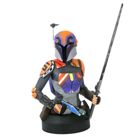 Star Wars Lázadók Sabine Wren mellszobor 15 cm