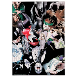 DC Comics Batman ellenségei puzzle 1000 db-os