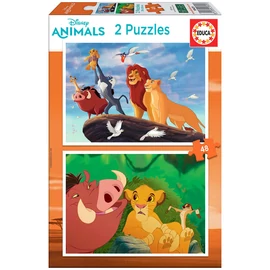 Disney Az Oroszlánkirály puzzle 2x48db