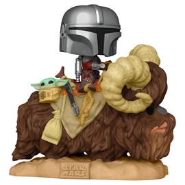 Star Wars The Mandalorian Mando Banthán a Gyermekkel POP figura