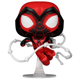 Marvel Spiderman Miles Morales Crimson Cowl pókruha POP figura