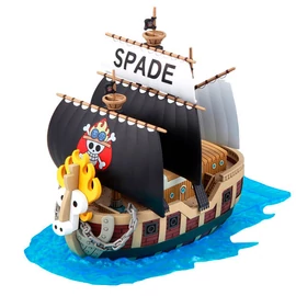 One Piece Spade Pirates Ship modellkészlet figura 15cm