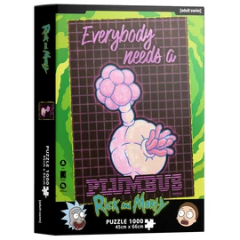 Rick and Morty Plumbus kirakó 1000db