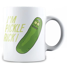 Rick and Morty I am Pickle Rick bögre