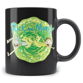Rick and Morty Logo bögre