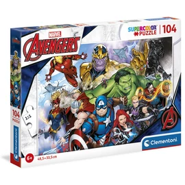 Marvel Bosszúállók puzzle 104 db-os