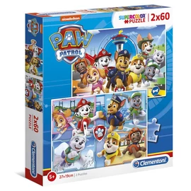 Mancs őrjárat puzzle 2x60 db-os