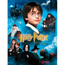 Harry Potter és a Bölcsek Köve üvegposzter