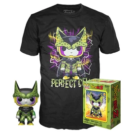 Dragon Ball Z Perfect Cell POP figura és póló szett