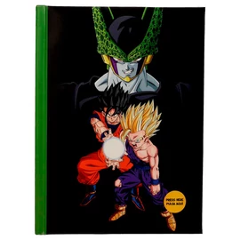 Dragon Ball Z Cell végső csata világító jegyzetfüzet
