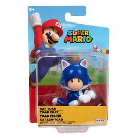 Nintendo Super Mario Macska Toad figura 6,5 cm