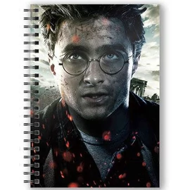 Harry Potter A5-ös 3D jegyzetfüzet