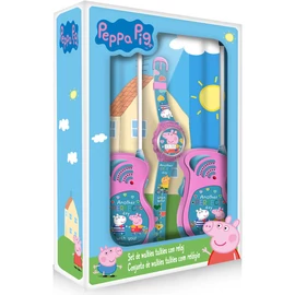 Peppa Malac digitális óra és Walkie Talkie szett