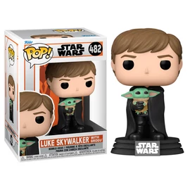 POP figura Star Wars Mandalorian Luke a Gyermekkel