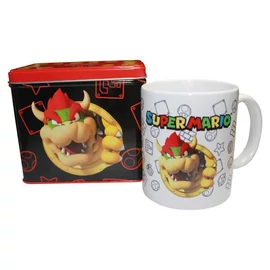 Nintendo Super Mario Bros Bowser Bögre + Persely szett