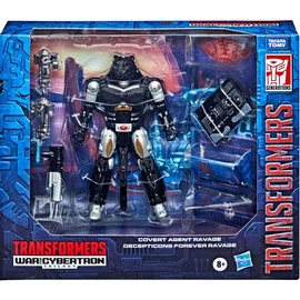 Transformers War From Cybertron Covert Agent Ravage + Decepticon Forever Ravage figura készlet 15 cm