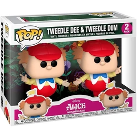 Disney Alice Csodaországban 70. évforduló Tweedle Dee és Dum 2-es csomag POP figura