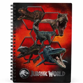 Jurassic World Carnivorous 3D füzet