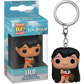 Pocket POP kulcstartó Disney Lilo és Stitch Lilo kamerával