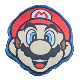 Super Mario Bros Mario 3D díszpárna 35cm