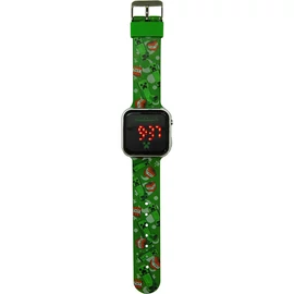 Minecraft LED karóra