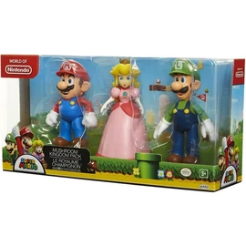 Super Mario Bros 3 darabos figura készlet 10cm
