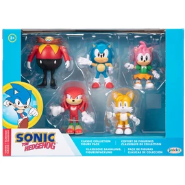 Sonic, a sündisznó 5 darabos figura készlet 6cm