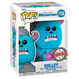 POP figura Disney Szörny Rt. 20. évf. Sulley Flocked Exkluzív