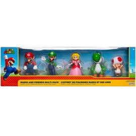 Nintendo Super Mario 5 db-os figurakészlet 6cm