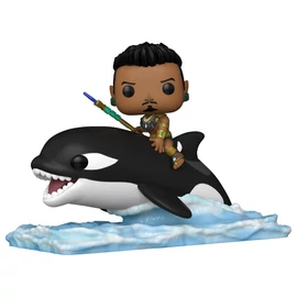 POP figura Marvel Fekete Párduc Wakanda Forever Namor kardszárnyú delfinnel