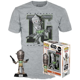 Star Wars IG-11 a Gyermekkel exkluzív POP figura és póló szett