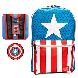 Loungefly Marvel Amerika Kapitány hátizsák kitűzővel 45 cm