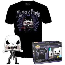 Exkluzív Karácsonyi lidércnyomás Jack Skellington POP figura és póló szett