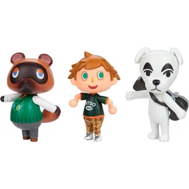 Animal Crossing 3 db-os figura szett buborékcsomagolásban 6 cm