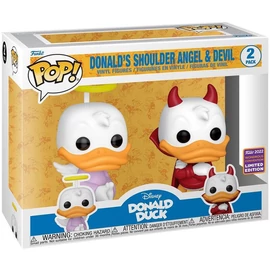 Disney Donald kacsa - Donald angyal és ördög Exkluzív 2-es POP csomag