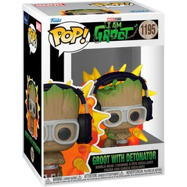 POP figura Marvel I am Groot - Groot detonátorral