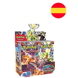 Spanyol Pokémon Skarlát és Ibolya Obszidián Lángok kártyajáték csomag