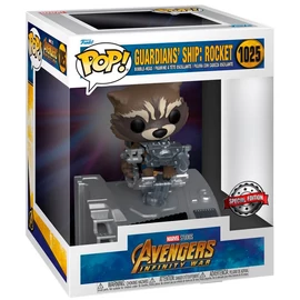 Funko POP! Deluxe Marvel A galaxis őrzői Rocket (Őrzők hajója) exkluzív figura