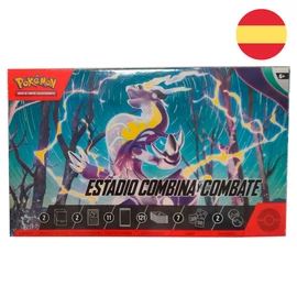 Spanyol Pokémon Kombinált és Harci Stadion gyűjthető kártyajáték doboz