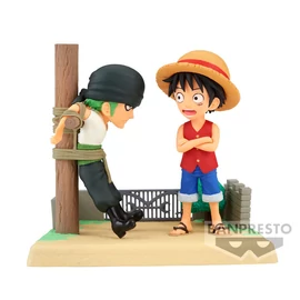 One Piece Log Stories Monkey D Luffy &amp; Roronoa Zoro figura 7cm