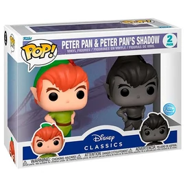 Disney Pán Péter - Pán Péter és Pán Péter árnyéka Exkluzív 2-es POP figura csomag