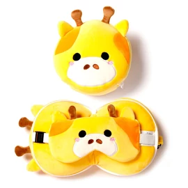 Relaxeazzz zsiráfos utazópárna és szemmaszk