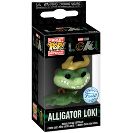 Pocket POP kulcstartó Marvel Loki Alligator Loki