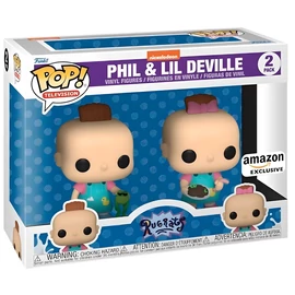POP csomag 2 figura Fecsegő tipegők Phil & Lil Exkluzív